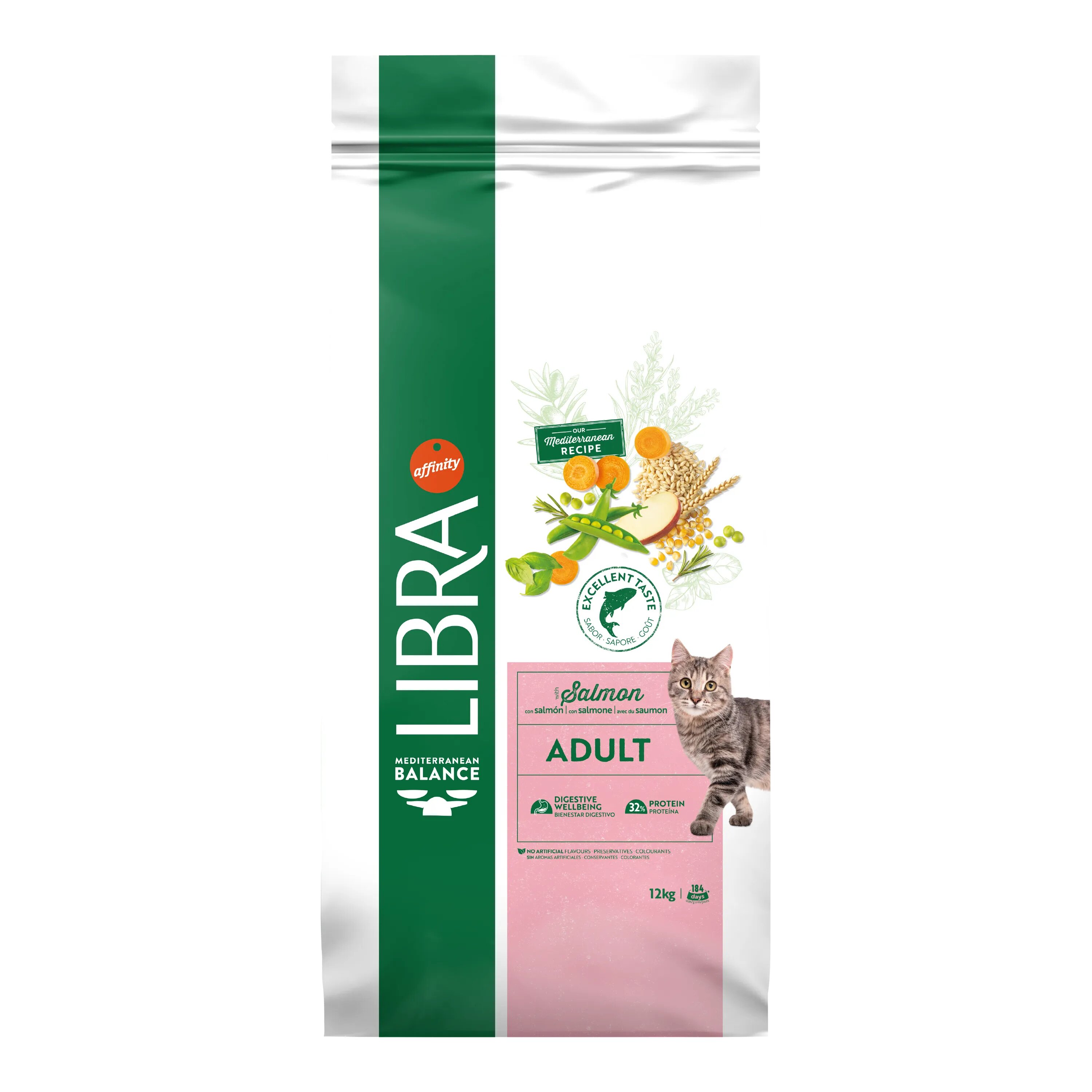 Libra Hrana Uscata Pisici Adulte Cat Adult Somon 12 kg