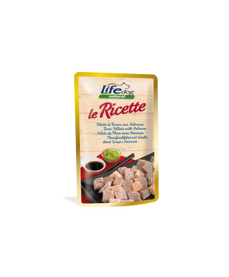 Life Natural Hrana Umeda Caini Life Dog Le Ricette Ton File & Somon 95 g