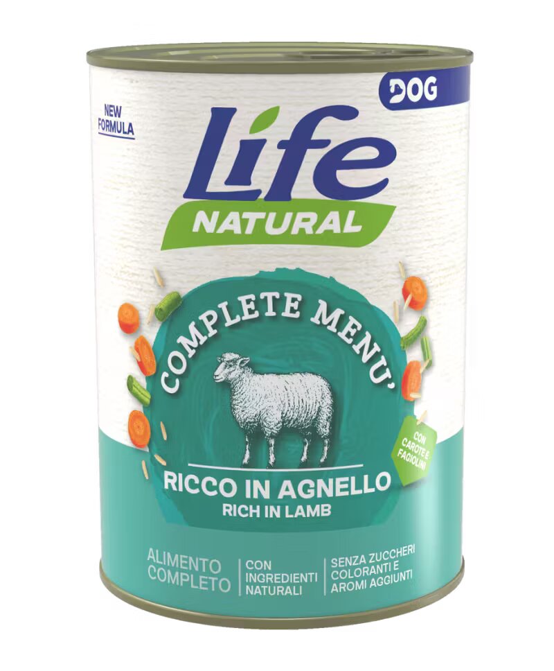 Life Natural Hrana Umeda Caini Life Dog Nutrition Plus Miel 400 g