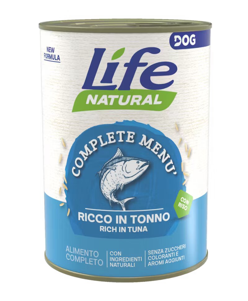 Life Natural Hrana Umeda Caini Life Dog Nutrition Plus Ton 400 g