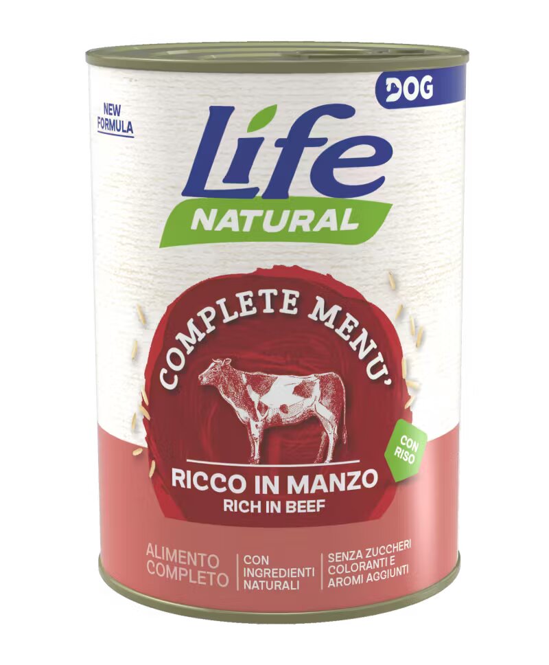 Life Natural Hrana Umeda Caini Life Dog Nutrition Plus Vita 400 g