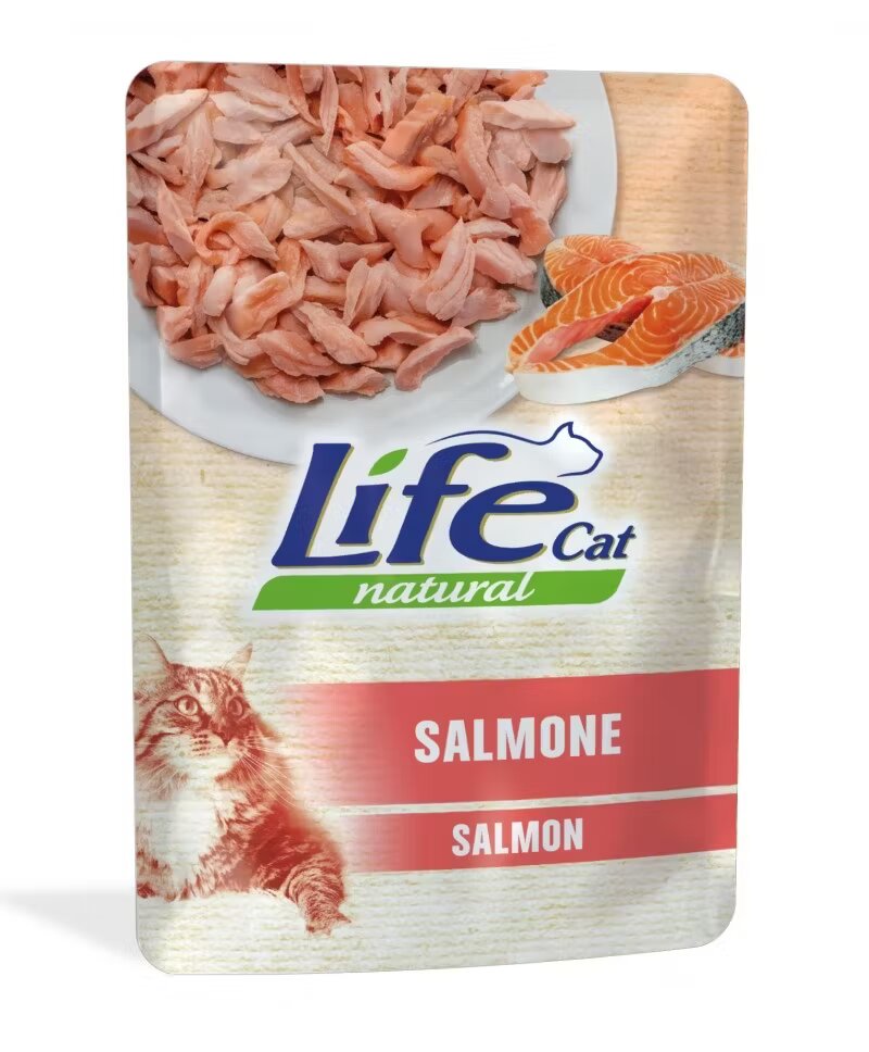 Life Natural Hrana Umeda Pisici Life Cat Somon 70 g
