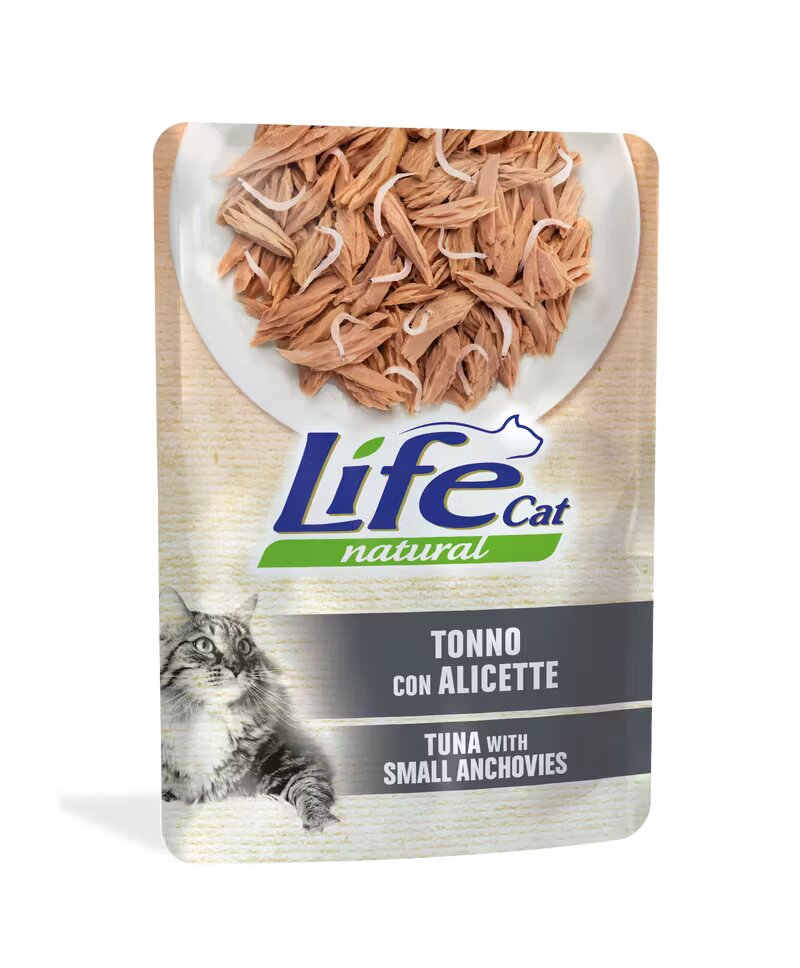 Life Natural Hrana Umeda Pisici Life Cat Ton & Ansoa 70 g