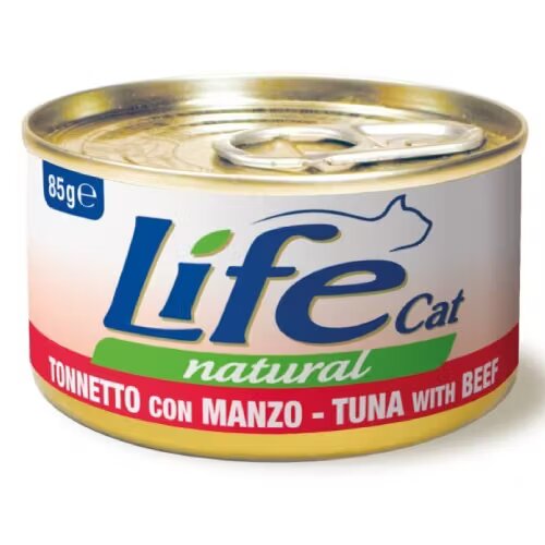 Life Natural Hrana Umeda Pisici Life Cat Ton & Vita 85 g