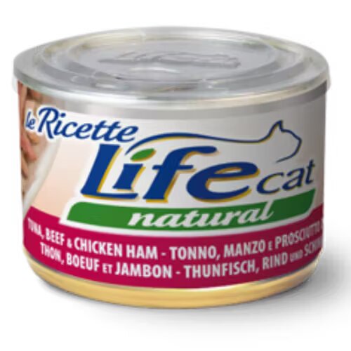 Life Natural Hrana Umeda Pisici Life Cat Ton Vita & Sunca 150 g