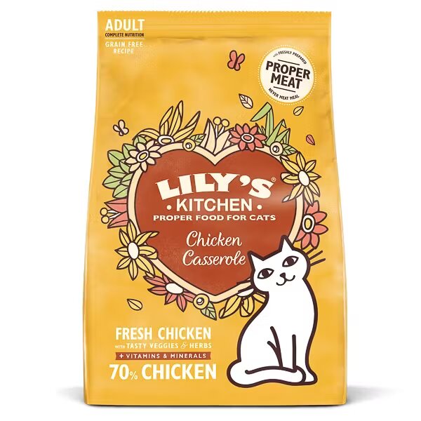 Lilys Kitchen Lily's Kitchen Adult Chicken Casserole Dry Food 800 g
