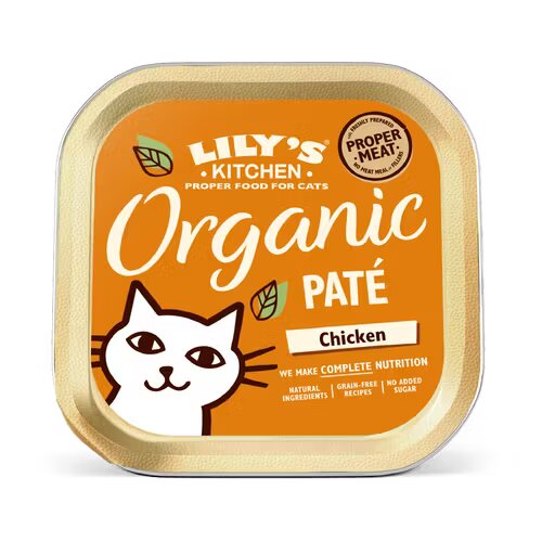 Lilys Kitchen Lily's Kitchen Adult Organic Chicken Pate 85 g