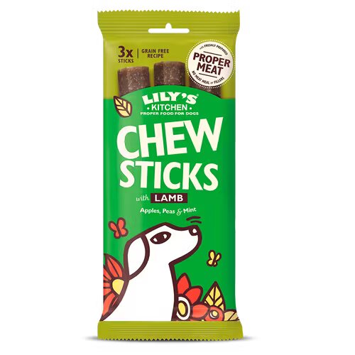 Lilys Kitchen Lily's Kitchen Chew Sticks With Lamb For Dogs 3x120 g
