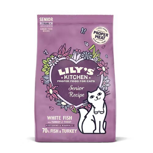 Lilys Kitchen Lily's Kitchen Fish & Turkey Senior Dry Food 800 g