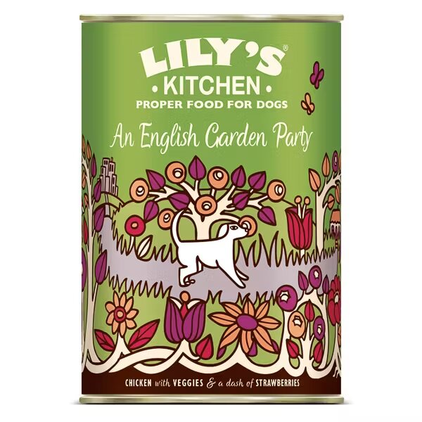 Lilys Kitchen Lily's Kitchen For Dogs An English Garden Party 400 g