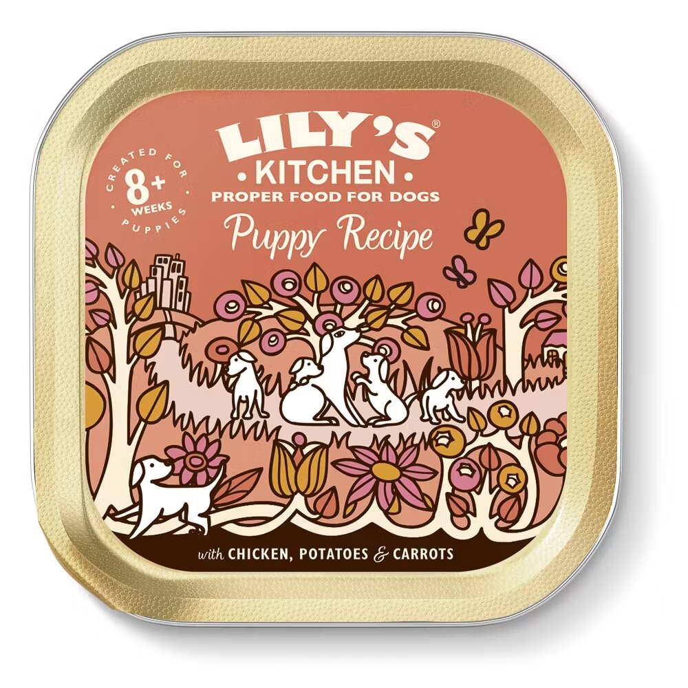 Lilys Kitchen Lily's Kitchen For Dogs Chicken Dinner For Puppies 150 g