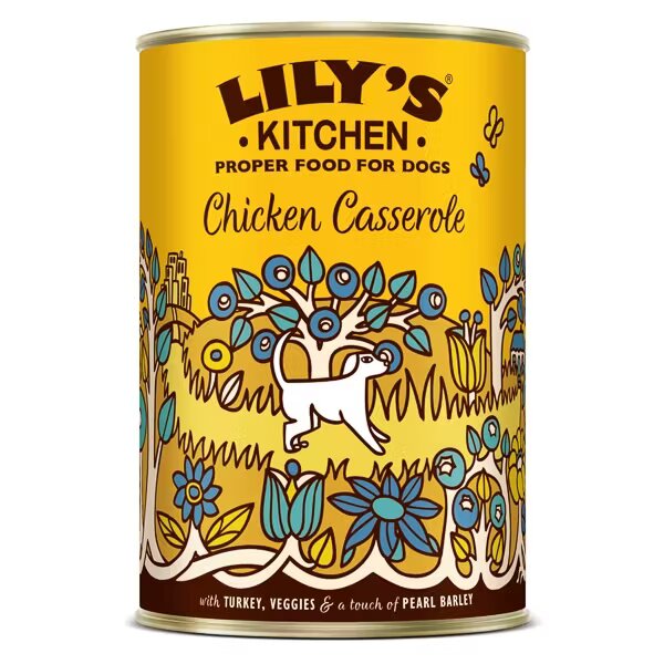 Lilys Kitchen Lily's Kitchen For Dogs Chicken & Turkey Casserole 400 g