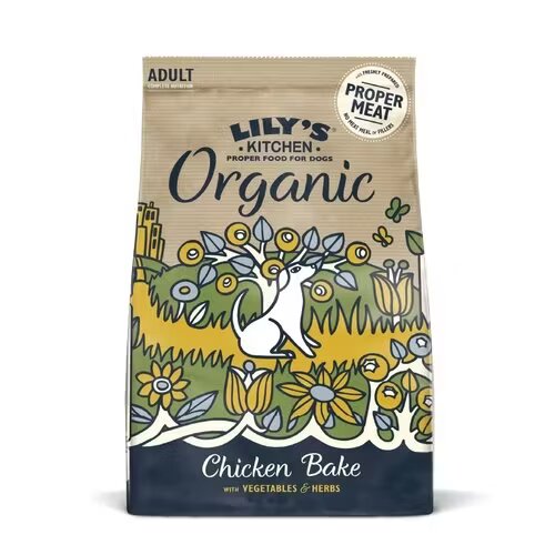 Lilys Kitchen Lily's Kitchen For Dogs Complete Nutrition Adult Organic Chicken & Vegetable Bake 1 kg