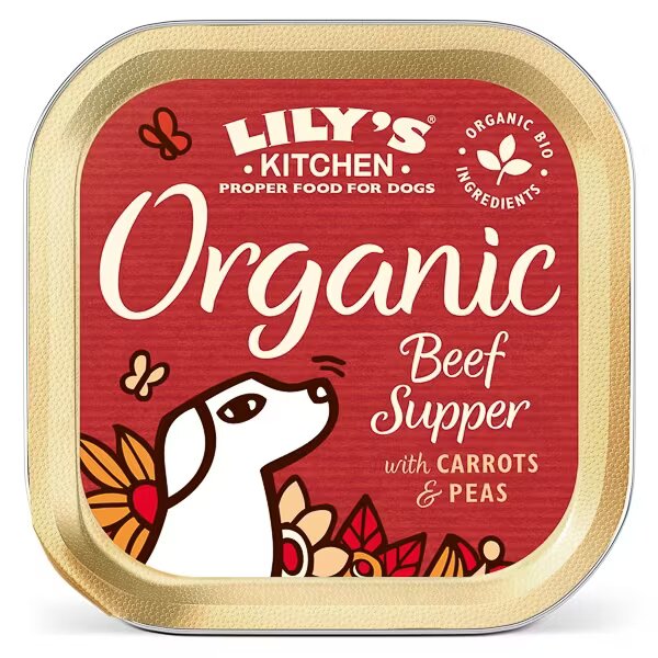 Lilys Kitchen Lily's Kitchen For Dogs Organic Beef Supper 150 g