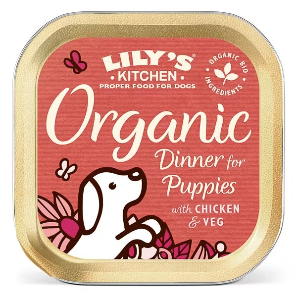 Lilys Kitchen Lily's Kitchen For Dogs Organic Dinner For Puppies 150 g