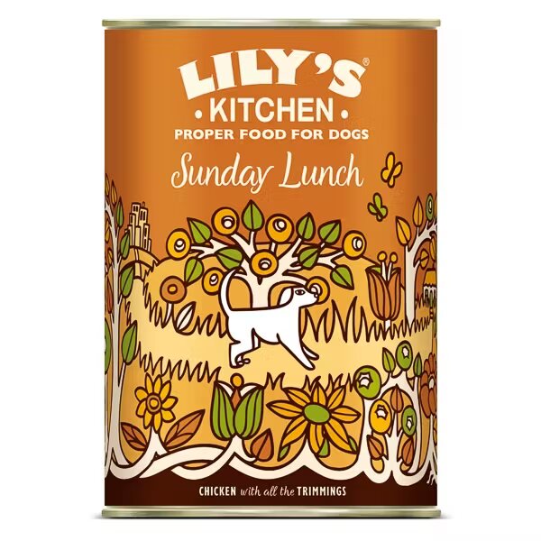 Lilys Kitchen Lily's Kitchen For Dogs Sunday Lunch 400 g