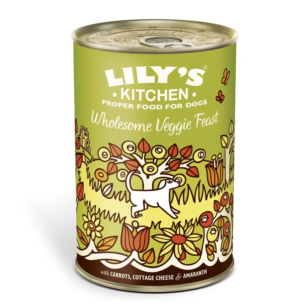 Lilys Kitchen Lily's Kitchen For Dogs Wholesome Veggie Feast 375 g