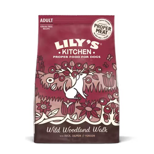 Lilys Kitchen Lily's Kitchen For Dogs Wild Woodland Walk - Duck Salmon and Venison 1 kg