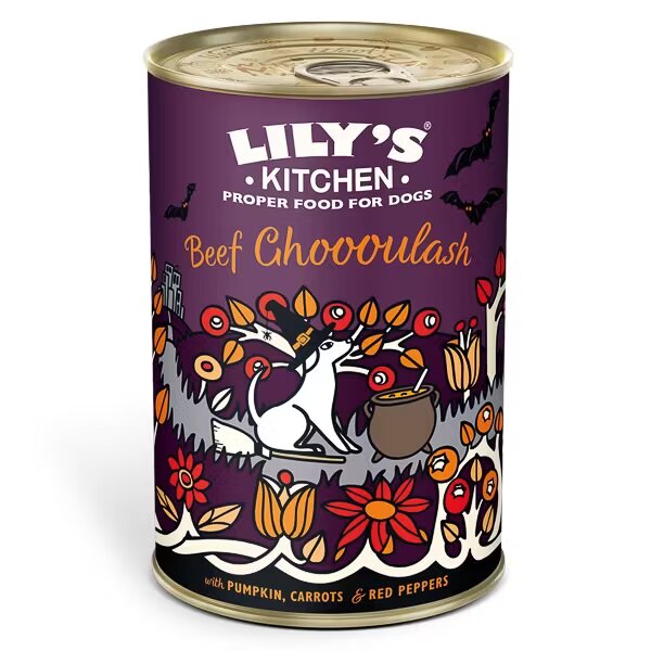 Lilys Kitchen Lily's Kitchen Halloween Beef Ghoooulash Tin 400 g