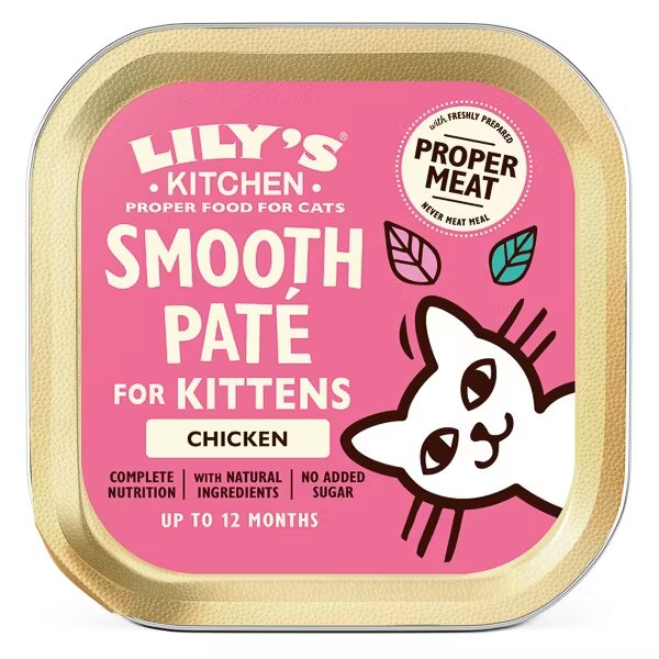 Lilys Kitchen Lily's Kitchen Smooth Pate for Kittens Chicken 85 g
