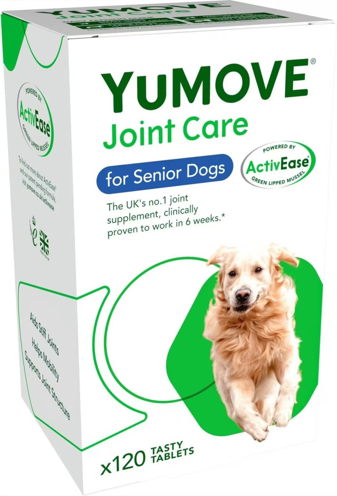 Lintbells YuMOVE Joint Care for Senior Dogs 120 tablete
