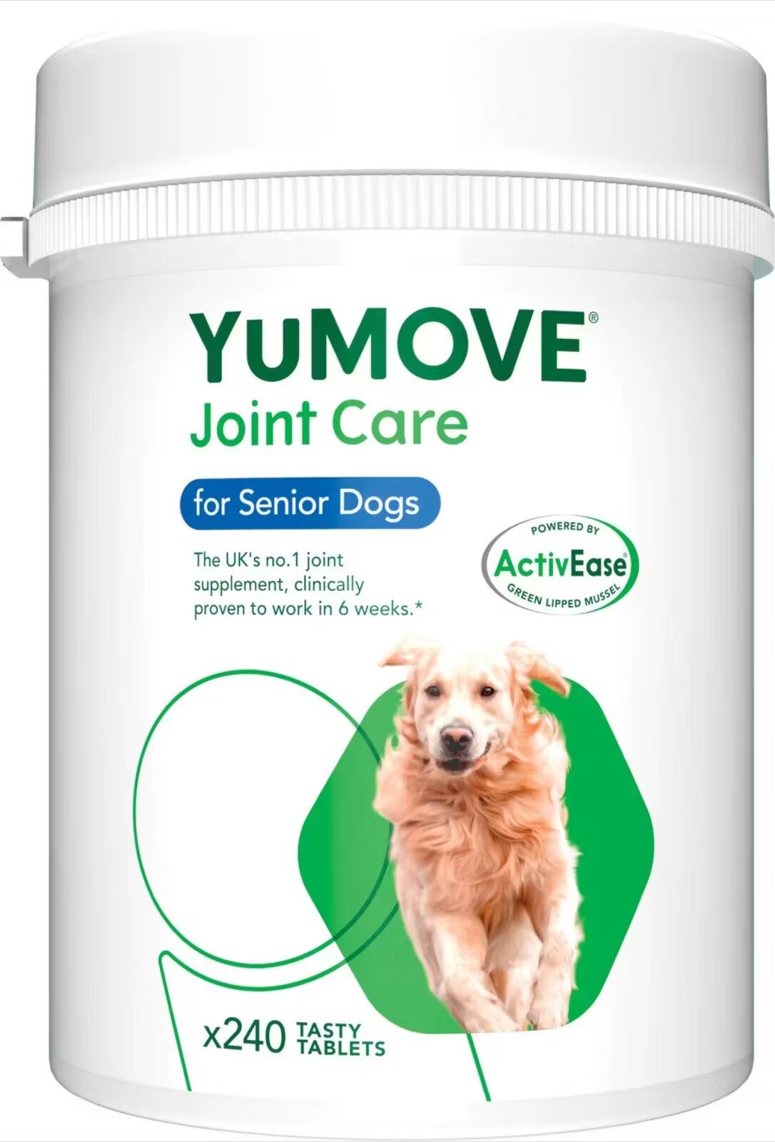 Lintbells YuMOVE Joint Care for Senior Dogs 240 tablete