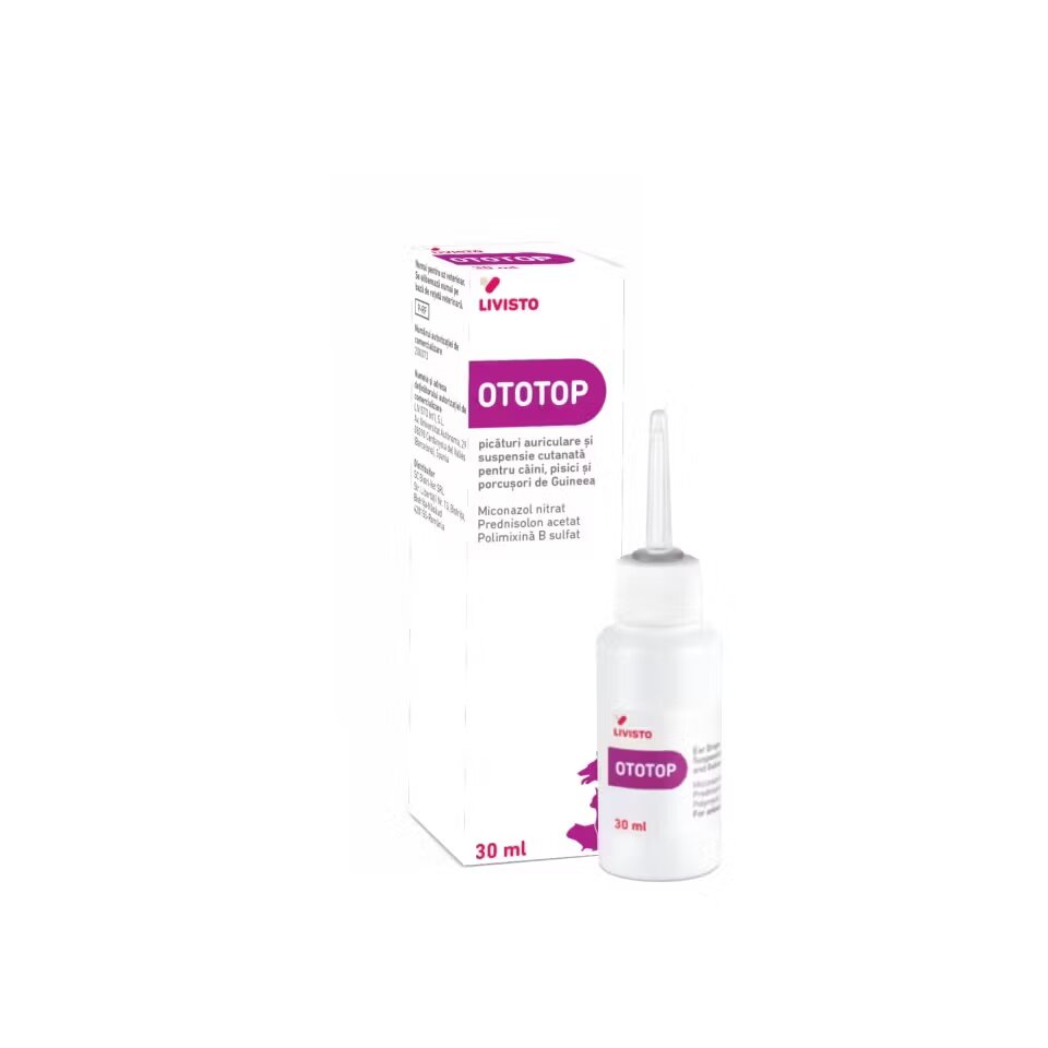 Livisto Picaturi auriculare OTOTOP 30 ml