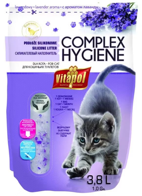 Maravet Nisip Silicat lavanda Vitapol 3.8 l