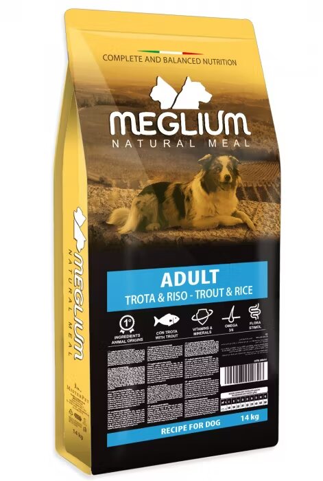Meglium Dog Sensible Fish & Rice 14 kg
