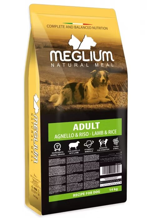 Meglium Dog Sensible Lamb & Rice 14 kg