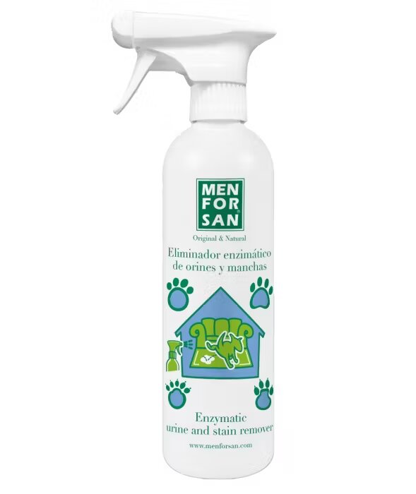 Menforsan Solutie cu Enzime pentru Indepartat Pete si Mirosuri 500 ml