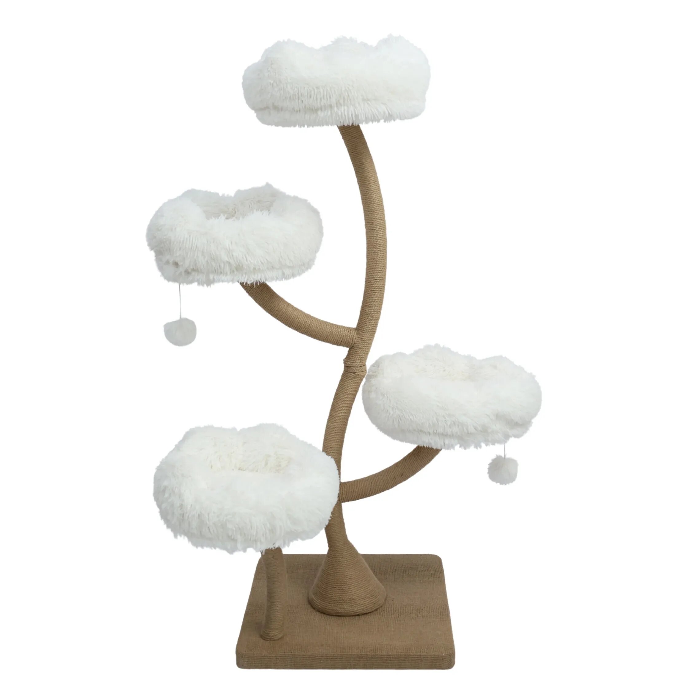 Meraki Home Ansamblu de joaca pisici Daisy Canopy 58 x 58 x 162 cm