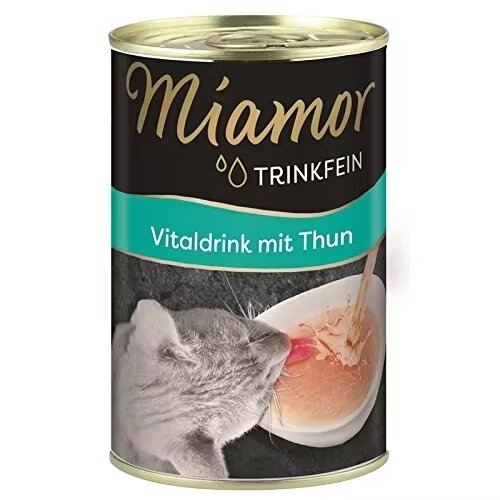 Miamor Hrana umed-lichida pisici Vital Drink cu ton 135 ml