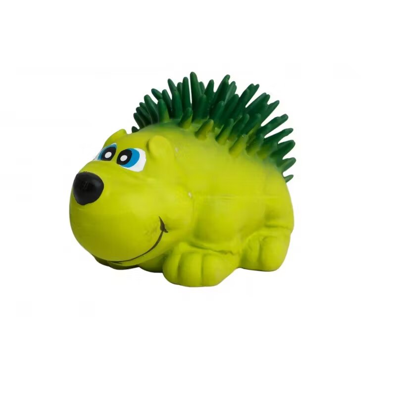 Mon Petit Ami Jucarie arici din latex 8 cm verde