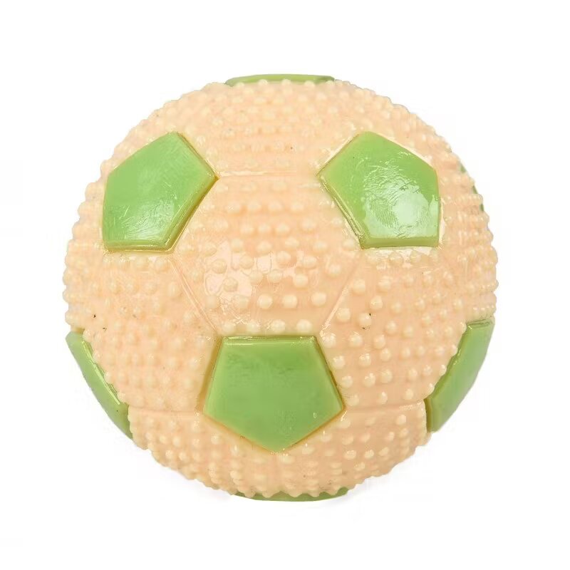 Mon Petit Ami Jucarie minge din cauciuc termoplastic 9 cm