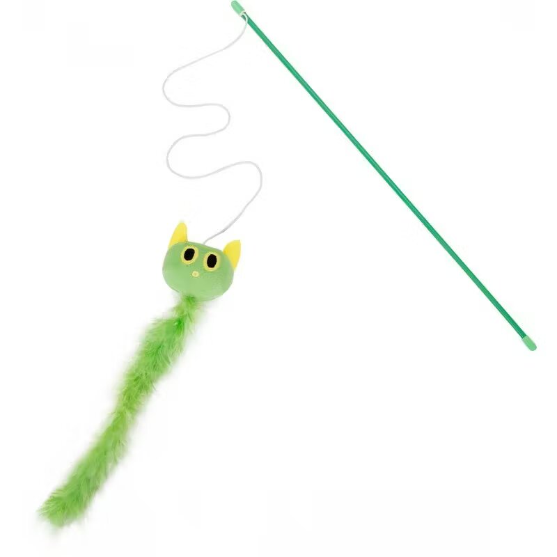 Mon Petit Ami Jucarie undita pentru pisica Verde 7x34 cm