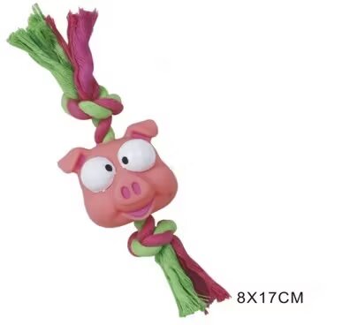 Mon Petit Ami Jucarie Vinil cu Sfoara 17 cm