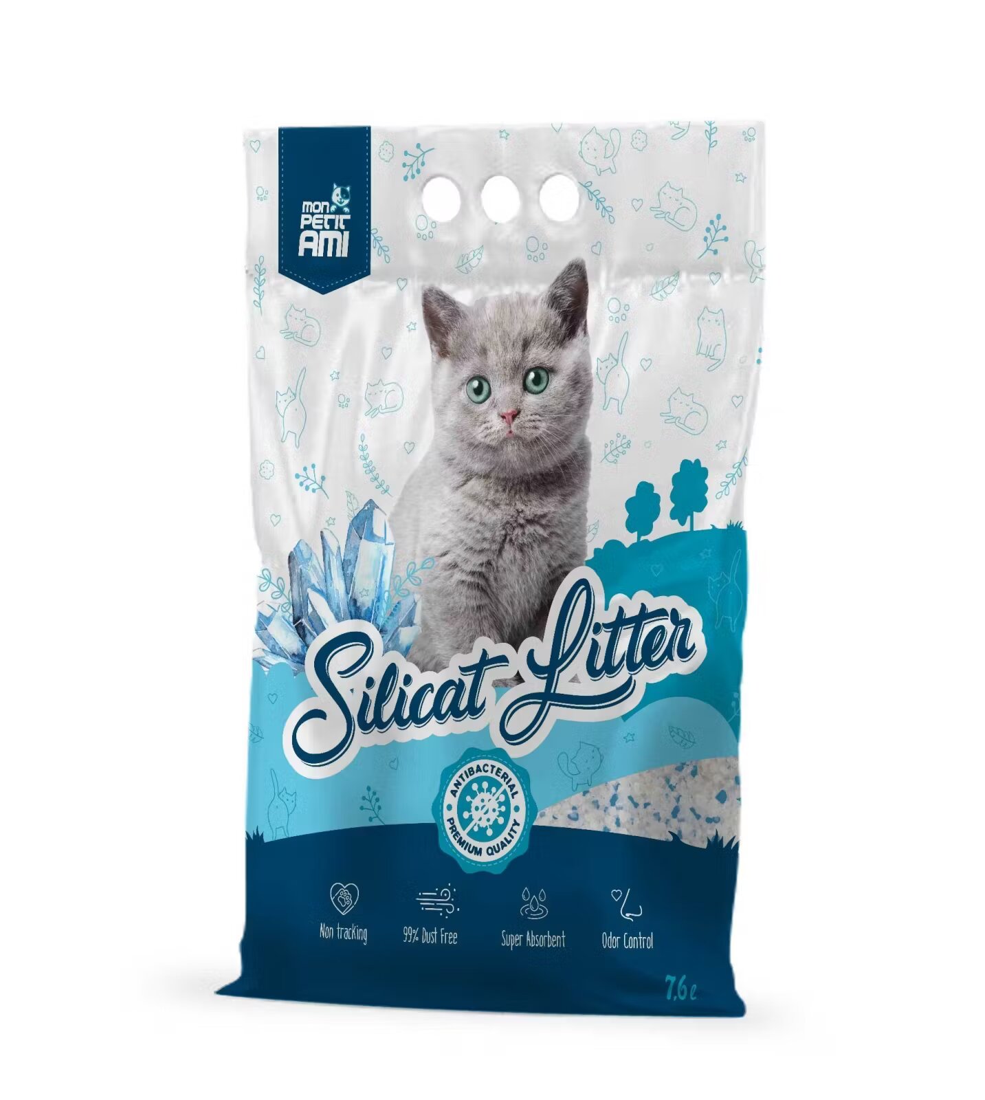 Mon Petit Ami Silicat Antibacterian 7.6 L