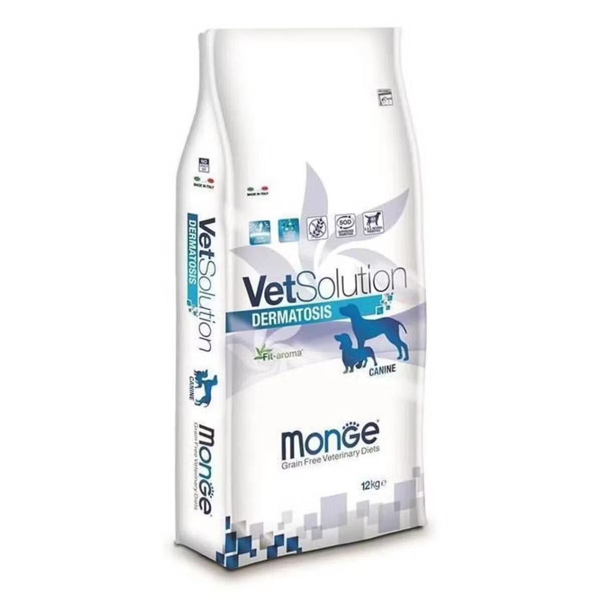 Monge Dieta veterinara caini VetSolution Dermatosis 12 kg