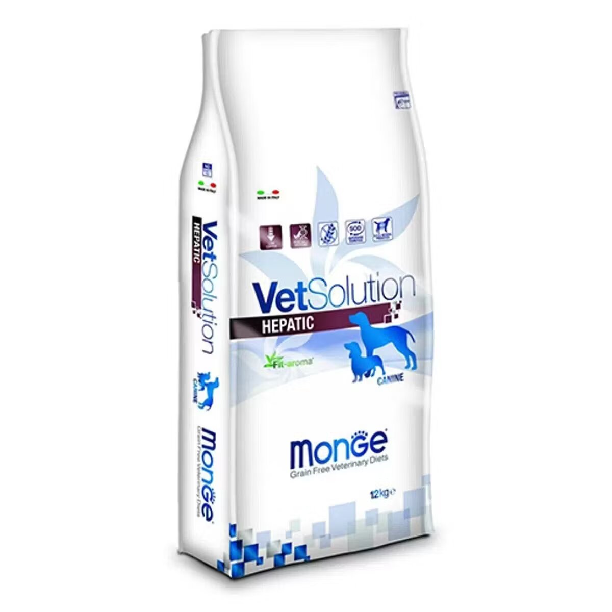 Monge Dieta veterinara caini VetSolution Hepatic 12 kg