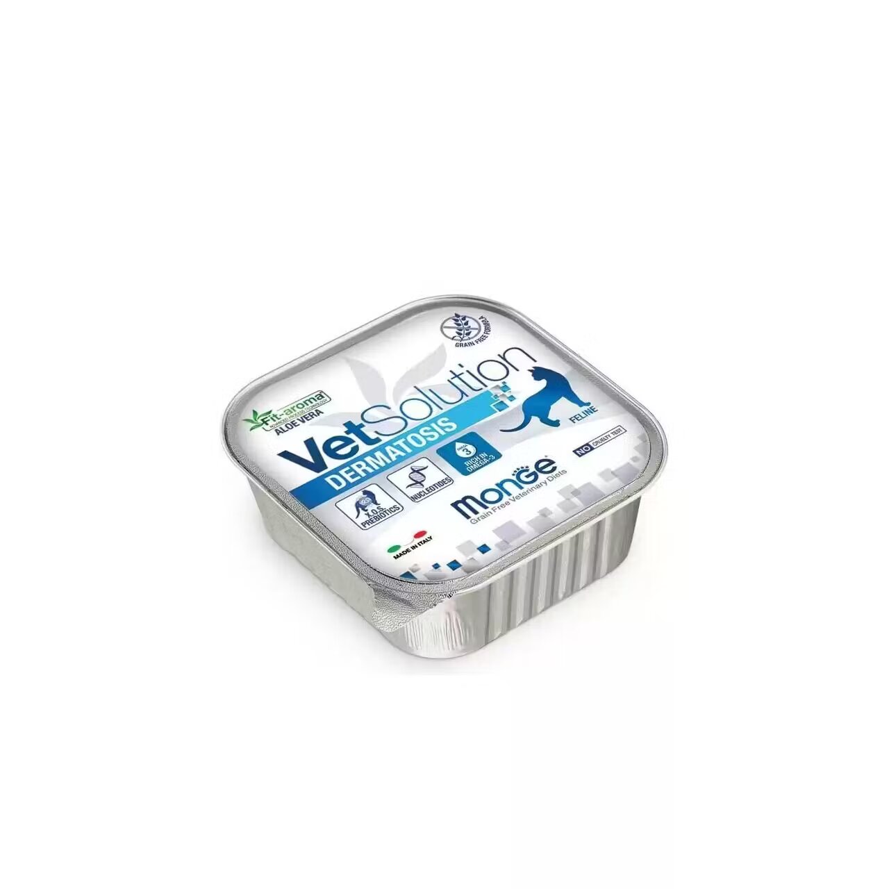 Monge Dieta veterinara pisici VetSolution Dermatosis 100 g