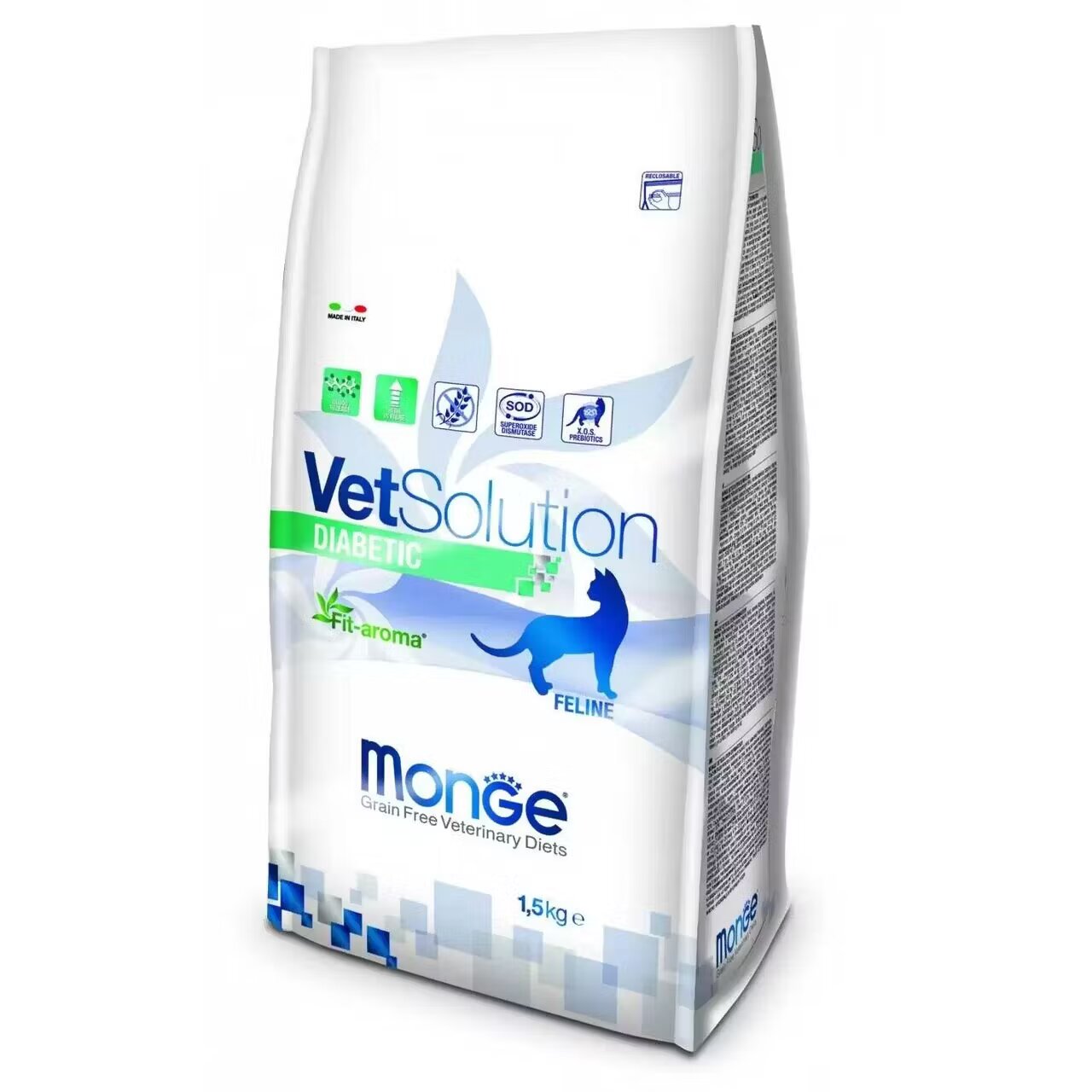 Monge Dieta veterinara pisici VetSolution Diabetic 1.5 kg