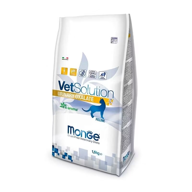 Monge Dieta veterinara pisici VetSolution Urinary Oxalate 1.5 kg