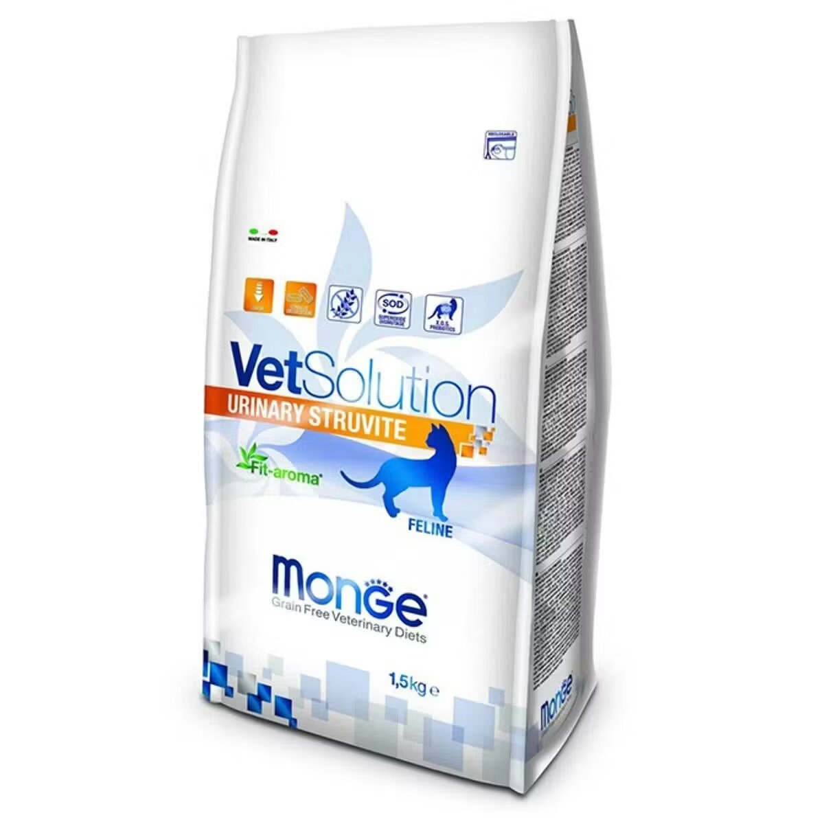 Monge Dieta veterinara pisici VetSolution Urinary Struvite 1.5 kg