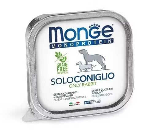 Monge Hrana umeda caini Pate Iepure 150 g