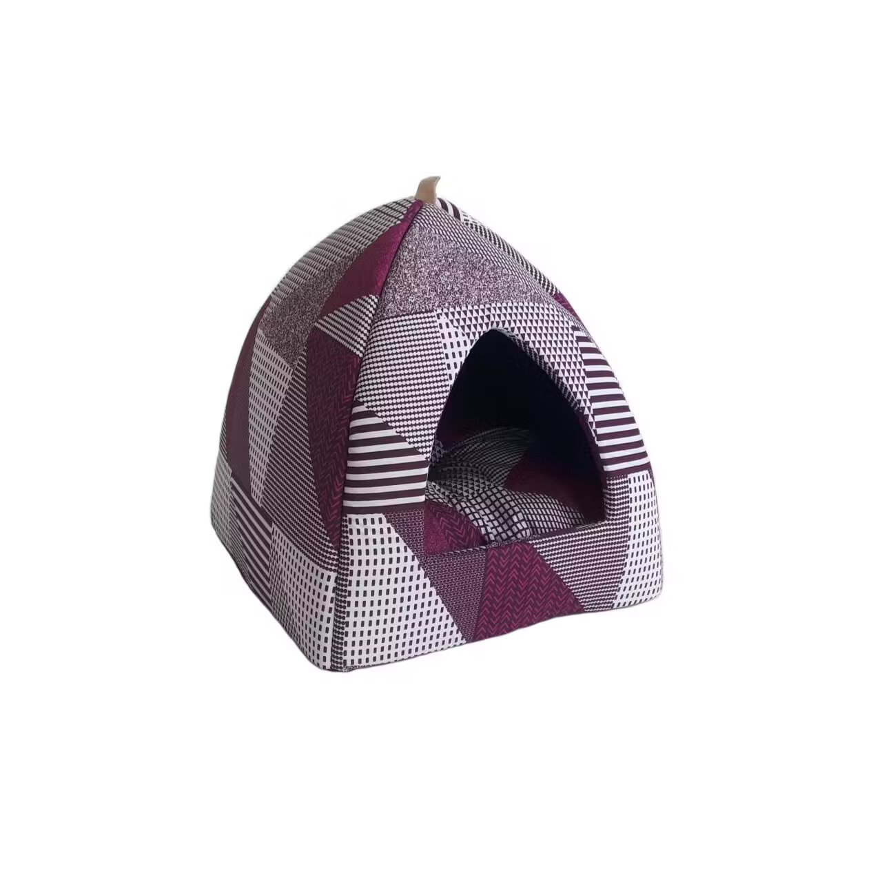 MPS Culcus Textil Caini Si Pisici Iglu Vega L Purple 43x43x38 cm