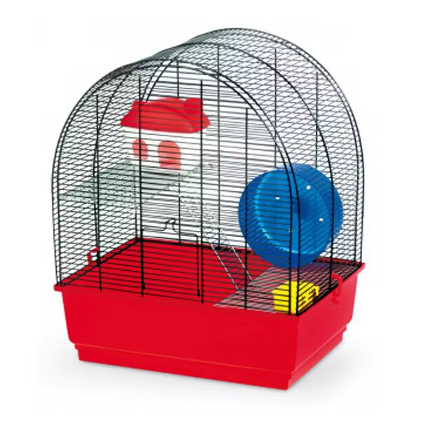 MPS Cusca rozatoare Lucky 44 Rosu / Negru 41 x 31 x 51 cm