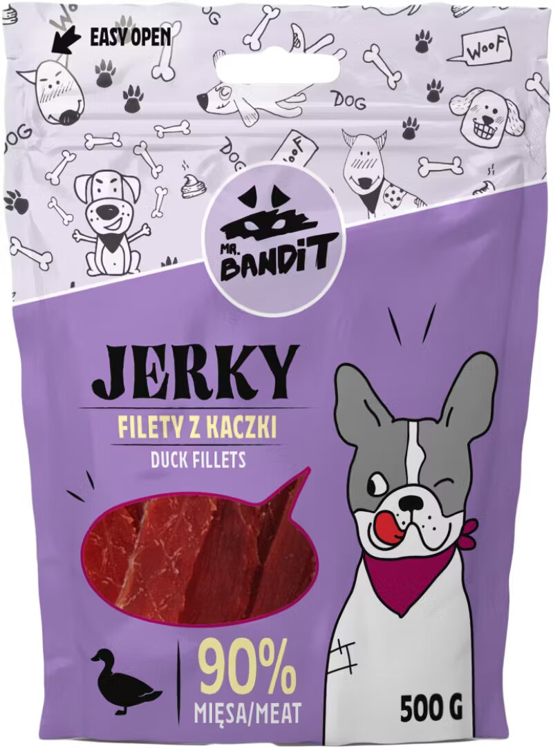 Mr Bandit Mr. Bandit Jerky Rata 500 g