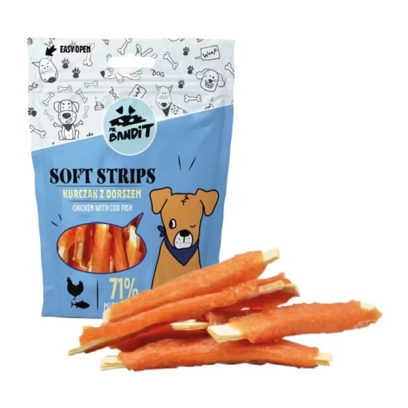 Mr Bandit Mr. Bandit Soft Strips Pui Si Cod 500 g