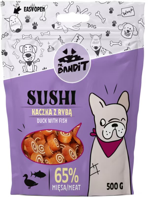 Mr Bandit Mr. Bandit Sushi Rata Si Peste 500 g